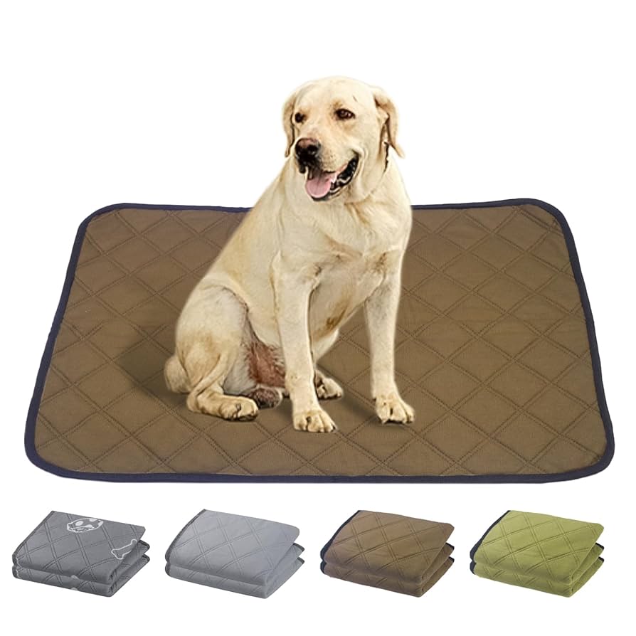 ペットシーツ シート トイレ おしっこマット 犬猫　 洗える　2枚　ベージュ Amazon | ペットシーツ 洗える 猫 犬用 おしっこパッド ペット用